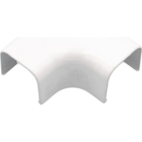 Curva piana 90x65 mm compatibile con canaline EVA e SONIA 00000012797 (1/4)