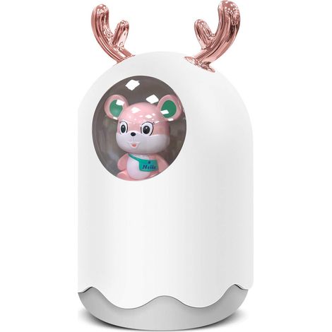 Humidificateur d'Air, Mini Diffuseur d’huiles Essentielles Humidificateur à Brume, Portable Silencieux Humidificateur D’air (1/5)