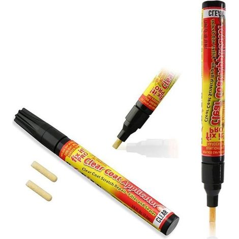 Éraflure De Voiture Réparation Filler & Sealer stylo Clear Coat Applicateur Comme Vu Sur TV Peinture Stylos Simoniz Remover (1/4)