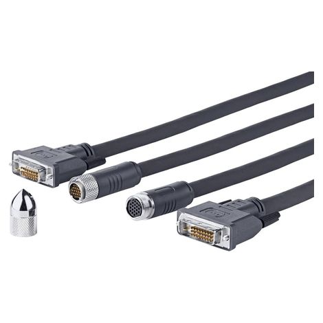 Cable DVI Vivolink PRODVICW7.5 de 7,5 m, color negro. (1/2)