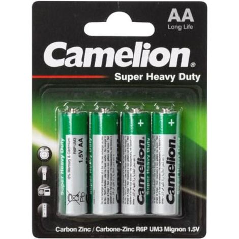 Camelion AA/LR6 Super resistente 4 pezzi R6P-4BB