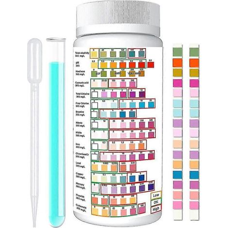 Online Store - Kit de test d'eau 16 en 1 pour l'eau potable - Kit de test d'eau domestique (1/5)