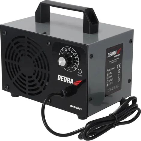 Generatore di ozono Dedra Ozonator 60.000 mg/h Purificatore d'aria con timer (1/3)
