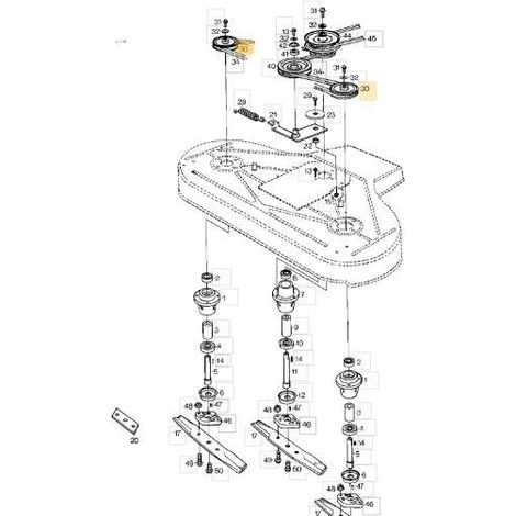 PULEGGIA X 110S ORIGINALE STIGA - 1134-1285-01