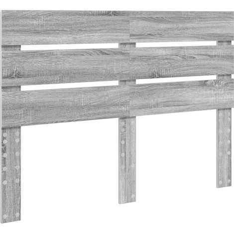Maison Exclusive - Testiera Grigio Sonoma Legno multistrato