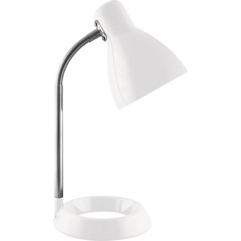 Lámpara de escritorio Ideus Kati blanca, potencia de hasta 25 W, 1 unidad. (1/2)