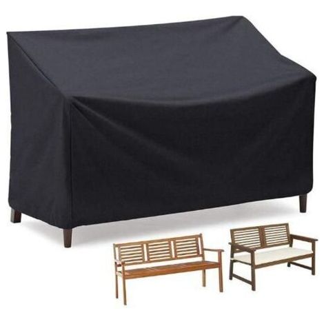 Stapelbarer, wasserdichter und verstellbarer Stuhlbezug aus Oxford-Gewebe für den Garten, Maße 163x66x63/89cm, mit Etikett. (1/5)