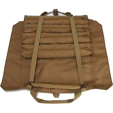 Kit di strumenti portatile, pieghevole e ultra-resistente – Sacchetto multifunzione per l'organizzazione appeso al retro del seggiolino auto (55 x 42 cm)-lsw