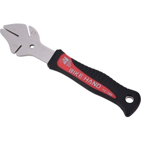 Brake Disc Straightening Tool, Stainless Steel Bicycle Disc Straightening Tool with Non-Slip Handle (1/5)