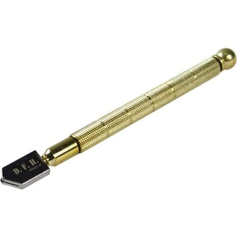 Tagliavetro di precisione taglia vetri cutter taglierino lubrificato lavoro fai da te bricolage vetraio incisioni accessori utensile per il taglio (1/5)