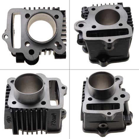 47-mm-Zylinderlaufbuchsen-Umbausatz mit Dichtung und Kolben für 4-Takt-70-cm³-ATV-Go-Karts (1/4)