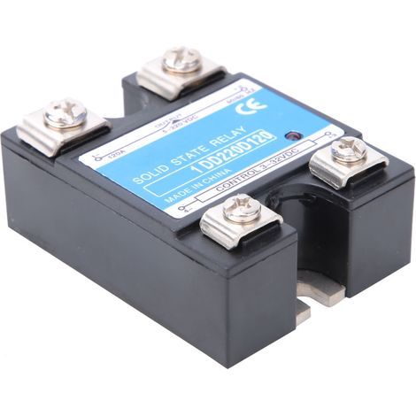 Halbleiterrelais DC DC SSR Eingang 3-32VDC Last 5-220VDC Steuerrelais (120A) (1/5)
