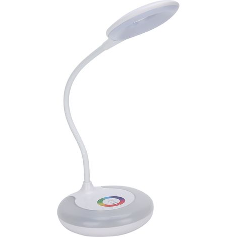Lampe de table LED à intensité variable tactile, lampe de bureau, protection des yeux, couleurs variées, fournitures de bureau (plug-in) (1/5)