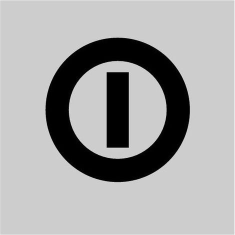 Étiquette à encliqueter transparente marche-arrêt à accrochage EATON 899LQ25
