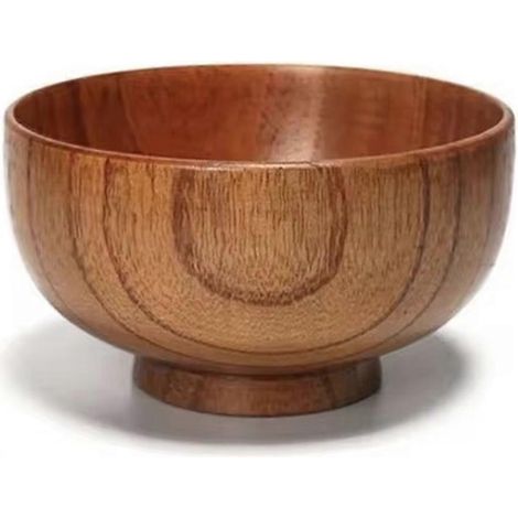 Bol en bois chinois neuf. Bol isolant thermique de 10 cm. (1/5)