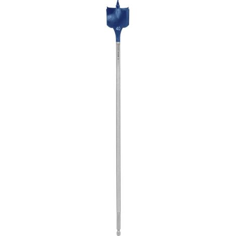 Bosch Accessories 2608900358 Mecchia per legno 1 pezzo 40 mm Lunghezza totale 400 mm Alberino esagonale 1 pz.