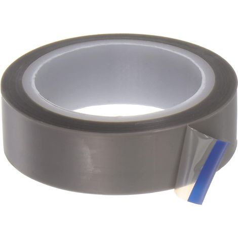 Rouleau de ruban adhésif en PTFE, 0,5" x 33 pieds, bande colle à haute température, 0,06 mm, (1/5)