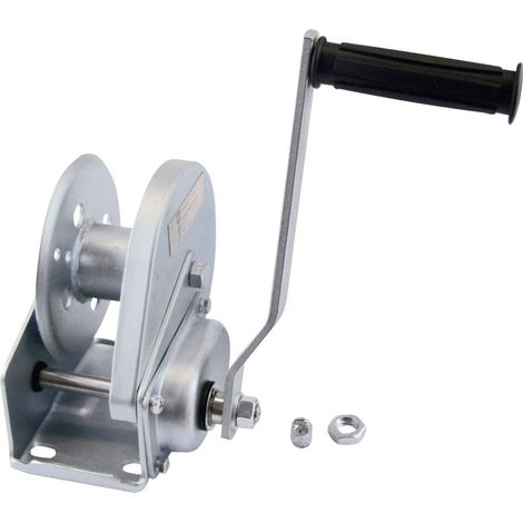 Berger & Schröter Handseilwinde 60141 Zugkraft (stehend)=600 kg  Edelstahlgehäuse, Lastdruck-Bremse