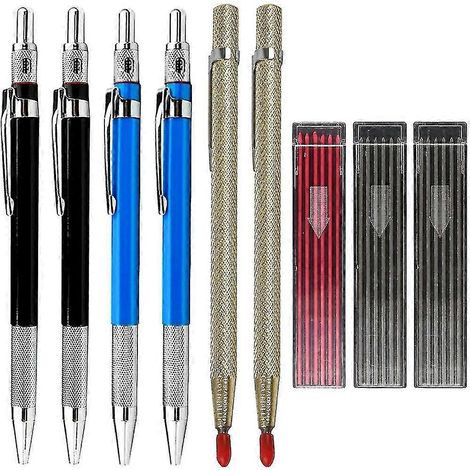 Coffret de crayons de 2 mm, mine et grattoir en carbure, porte-mine (1/5)