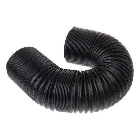 ID réglable : tuyau d'admission de 76 mm/3 pouces Tuyau d'admission d'air froid turbo universel pour voiture Kit de tuyau d'induction flexible Noir Longueur de 25 cm à 1 m