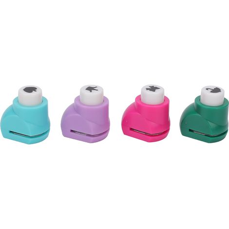 Emporte-Pièce Pour Loisirs Créatifs - Outil De Découpe Papier - Pour Scrapbooking Et Cartes Fait Main - Lot De 4 Formes Aléatoires (1/5)