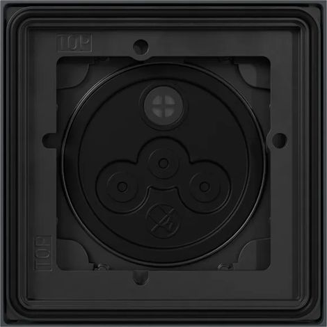 Gira Caja AP 1 vez System 106 Antracita [5501910], 5501 910