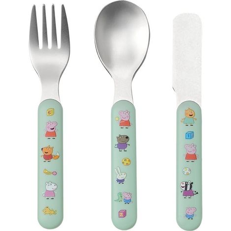 Ensemble de couverts pour enfants Peppa Pig 3 pièces