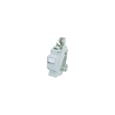 Tragschienen-Verbinder TS45 AMJ-S inkl. AMJ-S-Modul Cat.6A T568A - 78,8 x 63,4 x 17,8 mm (1/3)