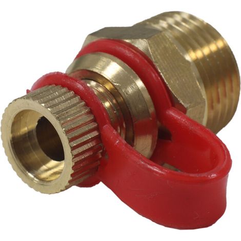 Bouchon de purge de condensat STIER pour compresseurs LKT 200-8-24 sans huile, LKT 240-8-24 et LKT 880-10-90 (1/4)