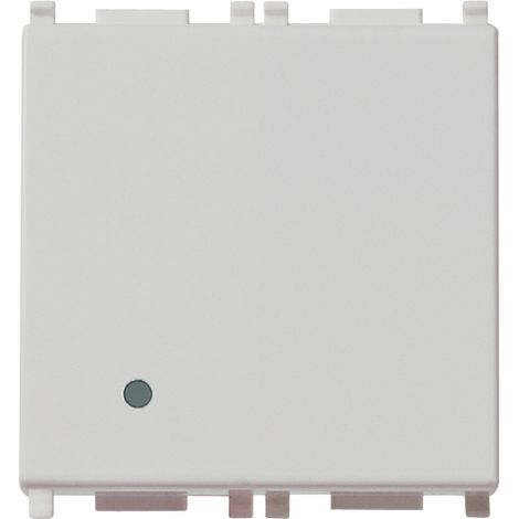 VIMAR - 14008.2.SL Bouton-poussoir 1P NO 10A 2M Argent