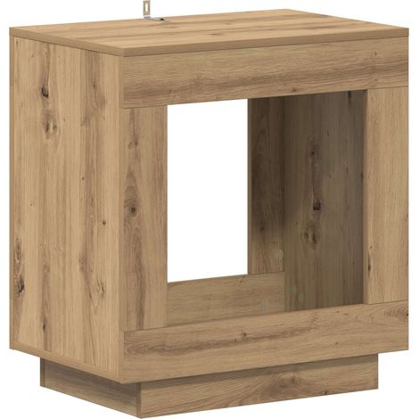 Maison Exclusive - Tavolo laterale Rovere Artigianale 60 x 40 x 65 cm