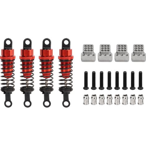 Stück 64 mm Metallstoßdämpfer mit Halterung für WPL RC-Car-Tuning (1/5)