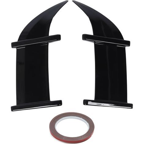 Heckspoiler im AK-Stil, 2-teilig, erhöht den Anpressdruck und verbessert die Fahrstabilität, für MK7 7.5 GTD R (2013–2019), glänzend schwarz (1/5)