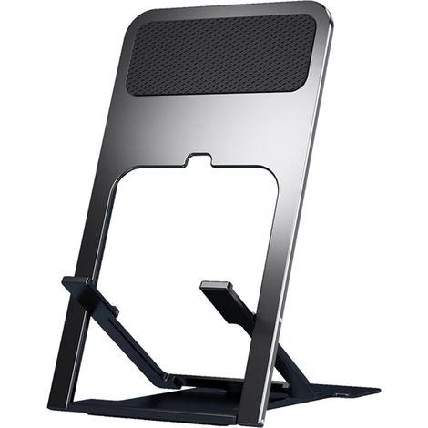Lntyq Support Portable pour téléphone de Bureau, Support Pliable pour téléphone de Bureau, Support Pliable pour Tablette avec Angle réglable pour Tous Les téléphones Portables