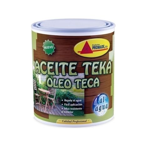 Aceite Teca Protector 750 Ml Inc. Al Agua Promade (1/3)
