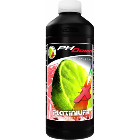 Abaisse le ph - Ph down - 500 ml - Platinium Nutrients