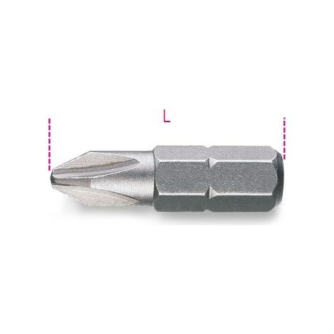 Beta 861PH 4 - Inserti per avvitatori per viti con impronta a croce Phillips