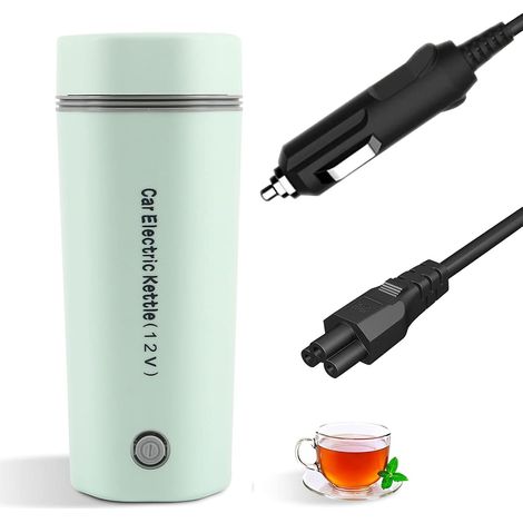 1PCS Bouilloire portable 12V,Acier inoxydable,Ventilation de sécurité,Voyage,Camping (1/5)