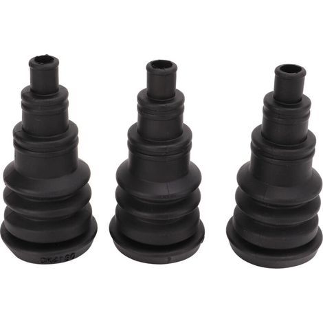 RASTKY tiracavo regolabile in gomma con sistema anti-spruzzo, kit di installazione resistente alle intemperie e durevole, adatto per fasci di cavi da 3/8" a 1", protegge i fili e (1/5)