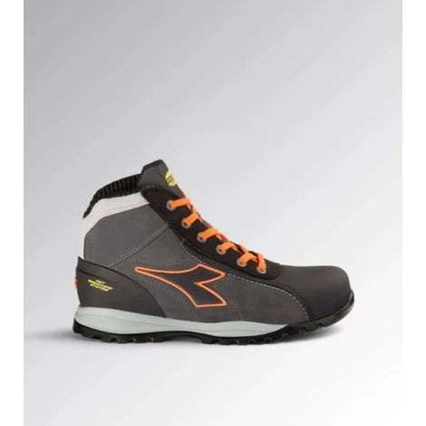 Scarpe di sicurezza alte DIADORA GLOVE NET MID PR S3L Grigio / Arancione 45 (1/5)