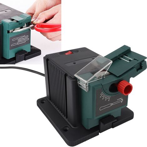 Stazione di lucidatura multifunzione elettrica da 7000 giri/min per utensili da 0,12 a 1,2 pollici con tre accessori, in ABS. (1/4)