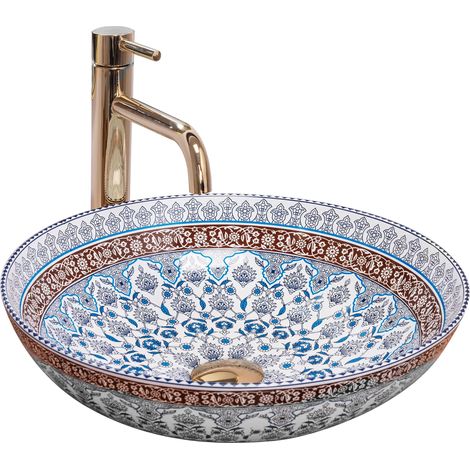 Countertop Basin REA Arte Blue (1/4)