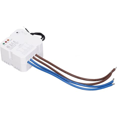 Récepteur de thermostat pour système de chauffage électrique, récepteur de signal CA 90-240 V 16 A pour la commande (1/5)