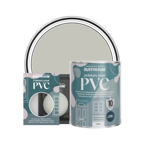 Peinture pour PVC, Finition Mate - Brume (1/3)