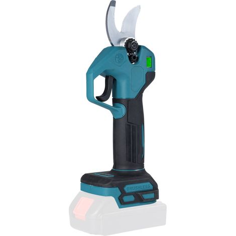Cisaille électrique sans balais, diamètre de coupe de 30 mm, lame de forgeage en acier au carbone SK5, écran LCD, temps de coupe de la batterie, interrupteur de sécurité intégré de remplacement pour l (1/5)