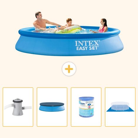 Intex Piscine Easy Set Ronde - 305x61 cm - 5-pièces S341 (1/5)
