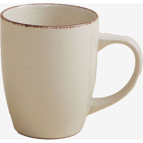 SKLUM 2er-Pack Kaffeetassen 34 cl aus Steinzeug Ronilena Tapioka Beige - Braun
