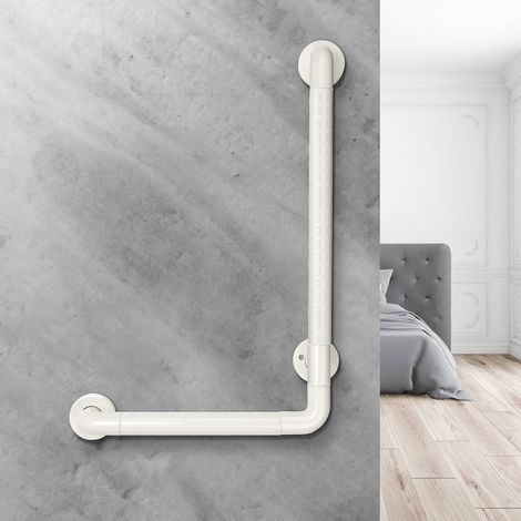 SWANEW Doccia. Maniglia per doccia in acciaio inox Maniglione Doccia Anziani Antiscivolo Maniglia per bagno a muro per Anziani e Bambini 60x40cm (1/5)