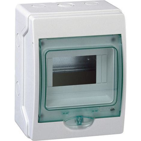 Schneider Electric Mini boîte de distribution gris clair 6 divisions
