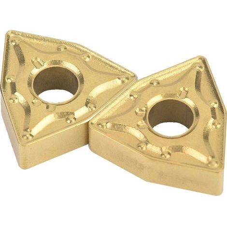 Lame en Carbure CNC, 10pcs WNMG 432/WNMG0804 Outil de Tournage Carbure Lames Inserts Rotatifs CNC Cutter en Carbure pour Tours, Fraiseuses (1/5)
